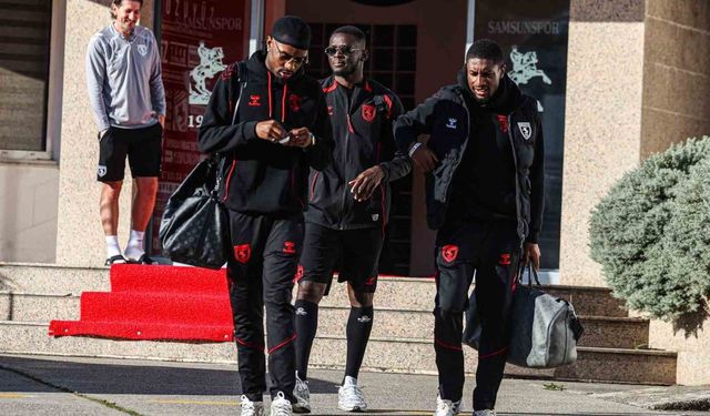 Samsunspor Adana Yolcusu! Dev Yarı Final Öncesi Hareket