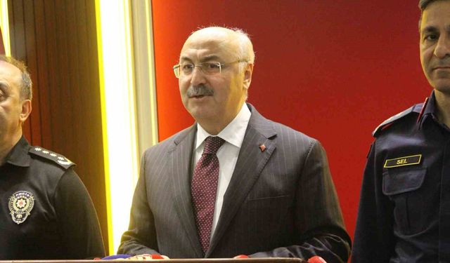 Vali Köşger Açıkladı: Cinayetler Düştü, Operasyonlar Arttı