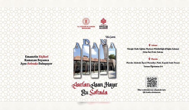 Adana ve Mersin’de İftar Noktaları Açıklandı