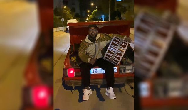 Yürümekten Üşendi; Bagajda Davul Çaldı!