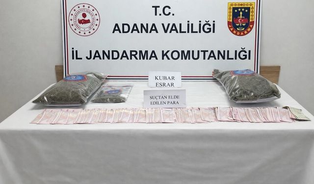 Adana’da Jandarmadan Uyuşturucu Baskını: Kilolarca Esrar Ele Geçirildi