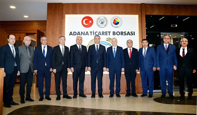 Vali Yavuz’dan Adana Ticaret Borsası’na Önemli Ziyaret: OSB’ler Gündemde!