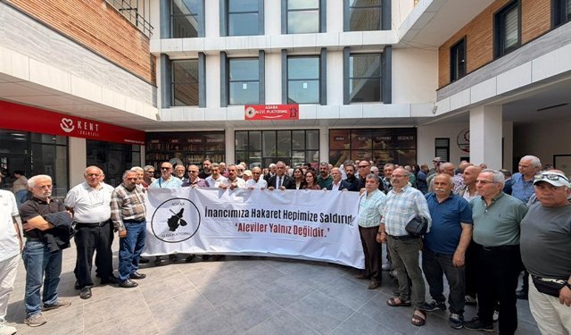 Adana’da, Alevi Platformundan ‘‘Kılıç Artığı’’ Tepkisi