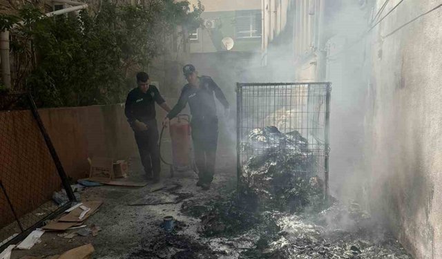 Polis ve İtfaiyeden Hızlı Müdahale