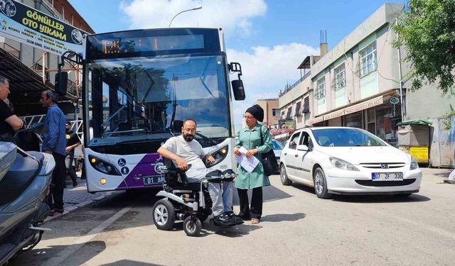 Otobüse Alınmadı, Yolu Kapattı: Adana’da Engelli Vatandaşın İsyanı