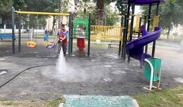 Ceyhan Belediyesi’nden Kent Genelinde Hijyen Seferberliği