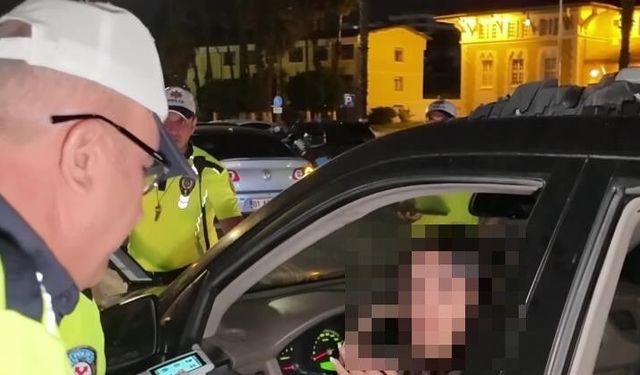 “Dur” İhtarını Dinlemedi! Alkollü Sürücüye Yarım Milyonu Aşan Ceza