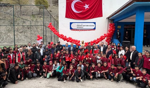 Şehit Eren Kızıldağ’ın İsmi Memleketinde Okula Verildi