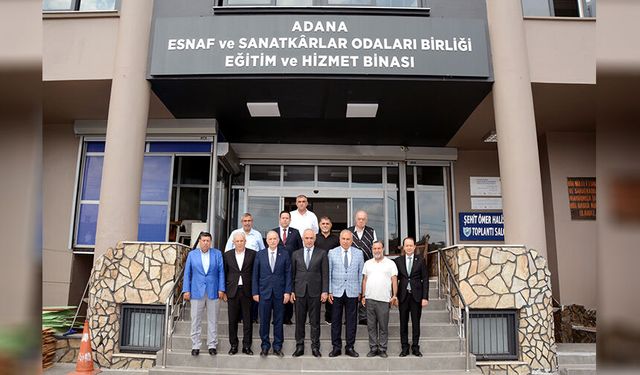 ATB’den ESOB’a Anlamlı Ziyaret! Adana İçin Ortak Mesaj Verildi