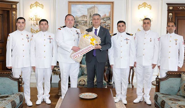 Mavi Vatanın Kahramanları Vali Yavuz’u Ziyaret Etti