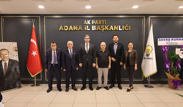 ÇGC'den Ak Parti İl Başkanı Mustafa Özkan'a Hayırlı Olsun Ziyareti