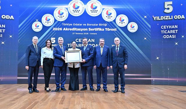 Ceyhan Ticaret Odası'na Bir Kez Daha 5 Yıldız! Başarı Tescillendi