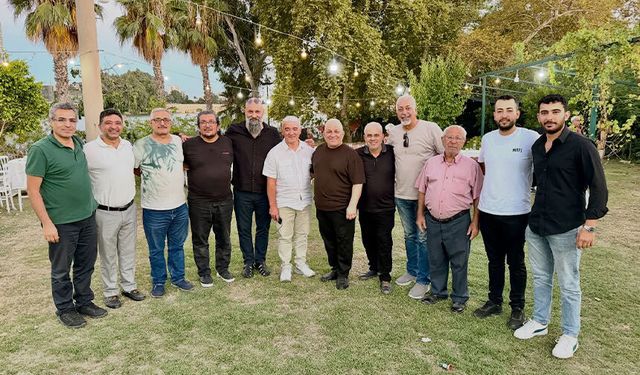 Çukurova Gazeteciler Cemiyeti Üyeleri Sosyal Tesiste Bir Araya Geldi