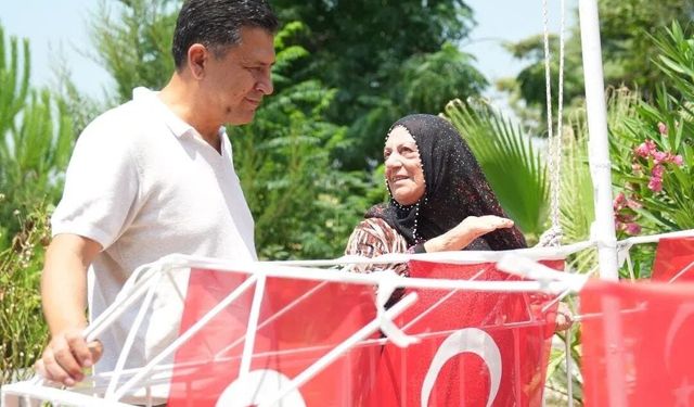 Kozan'da Türk Bayrağı Bir An Bile Yerde Kalmadı!
