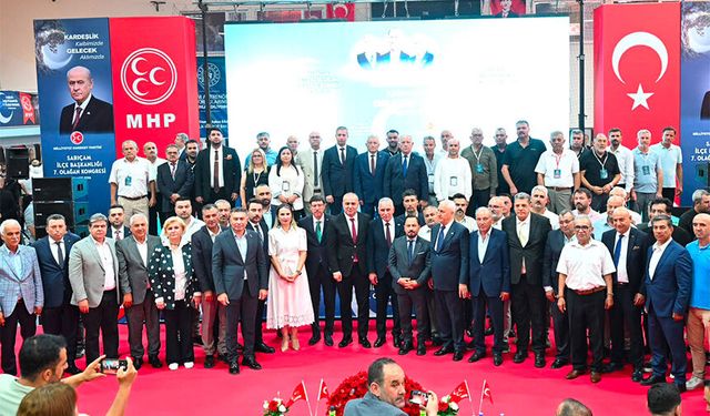 MHP Sarıçam Kongresinde Tek Ses! Eyüp Akbulut Güven Tazeledi