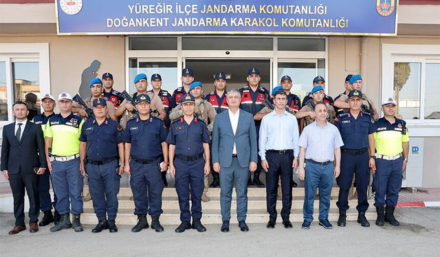Vali Mustafa Yavuz Doğankent'te Esnaf ve Jandarmayla Buluştu!