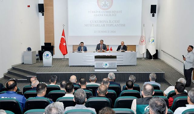 Vali Mustafa Yavuz'dan Çukurova İçin Kritik Mesajlar!