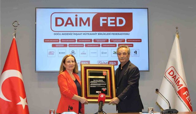 DAİMFED'den İlk Kez Verilen 'Üstün Hizmet Şeref Belgesi' Sahibini Buldu!