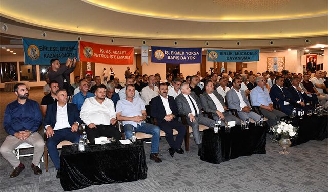 Petrol-İş Sendikası’nda Kılıççıoğlu Güven Tazeledi