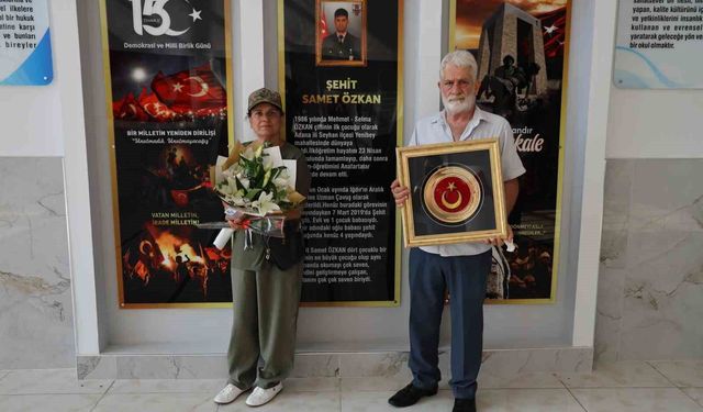 Şehit Oğullarının Adını Taşıyan Okulda Yürek Burkan Buluşma!