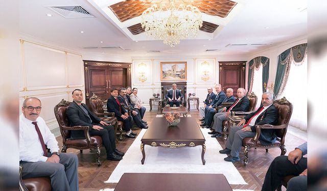 Vali Mustafa Yavuz Şehit Ve Gazi Derneklerini Ağırladı