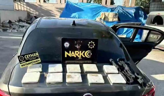 Adana’da Narkotik Operasyonu: İki Araçtan 2 Kilo Metamfetamin Çıktı