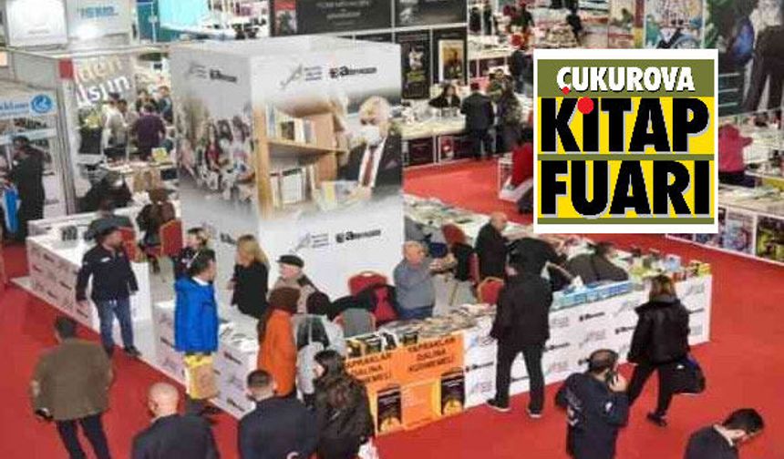 Çukurova Kitap Fuarı Kapılarını 13 Ocak'ta Açacak