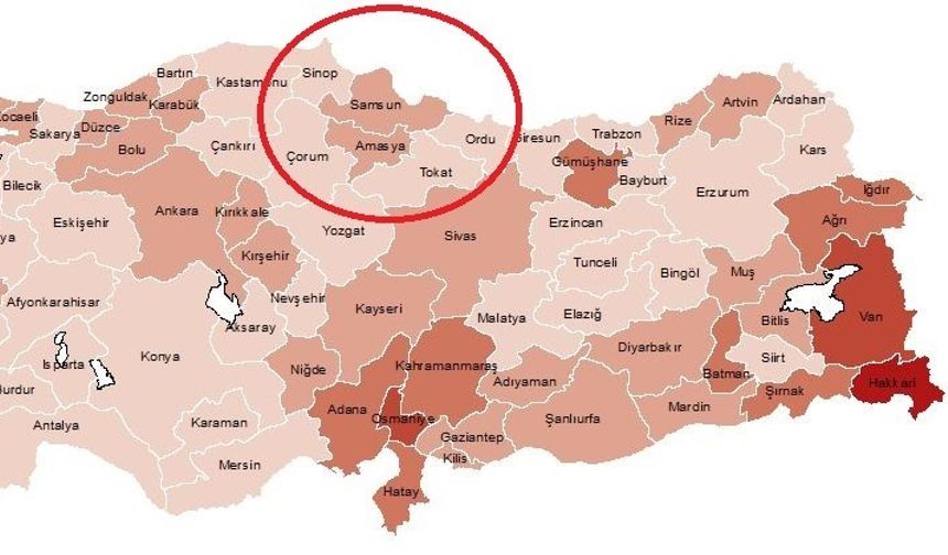 Orta Karadeniz’de En Yüksek İşsizlik Oranı Samsun’da