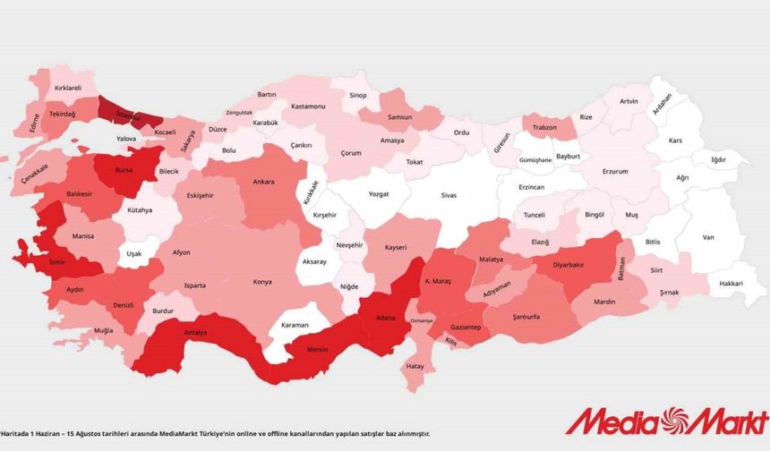 Klima satışları geçen yıla göre 3 kattan fazla arttı