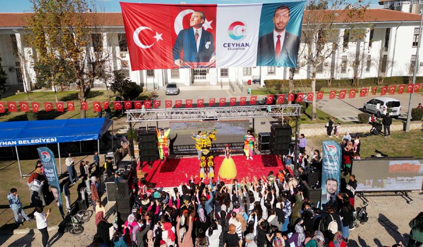 Ceyhan’da Çocuklar Karne Sevincini Doyasıya Yaşadı