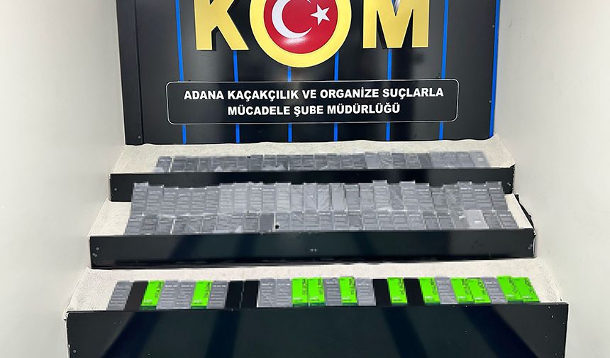 Adana'da 5 Milyon TL’lik Kaçak Telefon Ele Geçirildi
