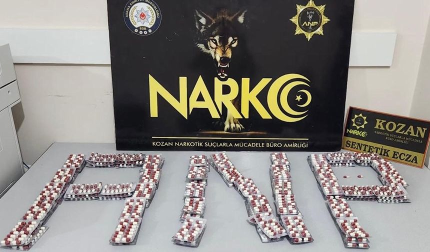 Kozan Emniyeti Narkotiğe Geçit Vermiyor