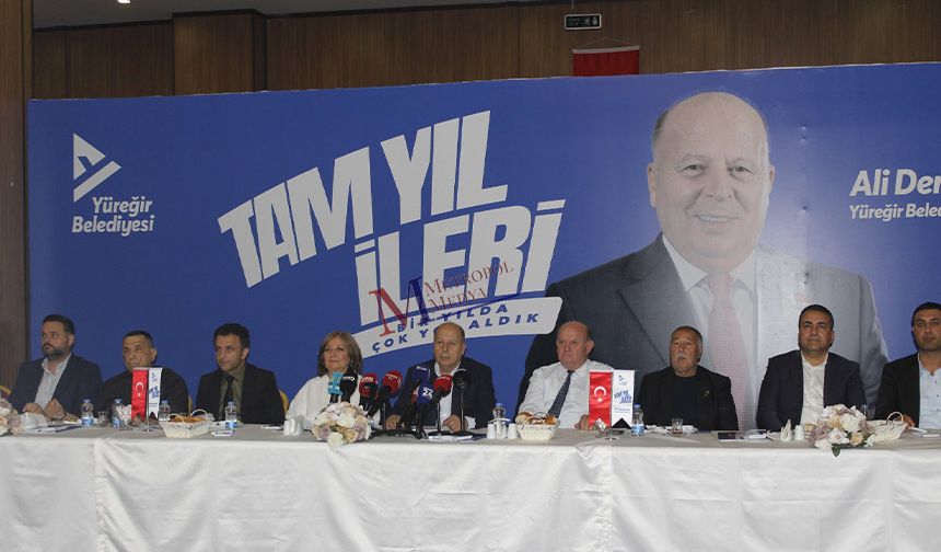 Başkan Demirçalı: “Yüreğir’de Hizmetin ve Umudun Adımlarını Attık”