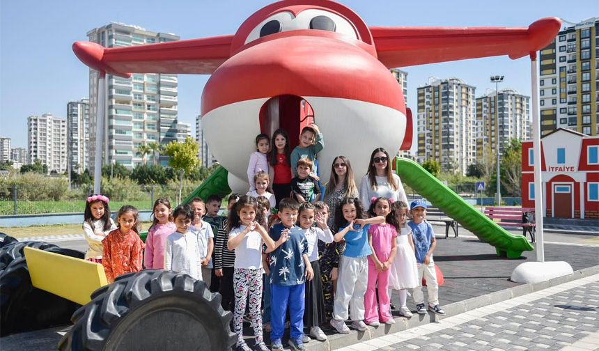 Seyhanlı Çocuklar ‘Trafik Eğitim Parkını’ Çok Sevdi