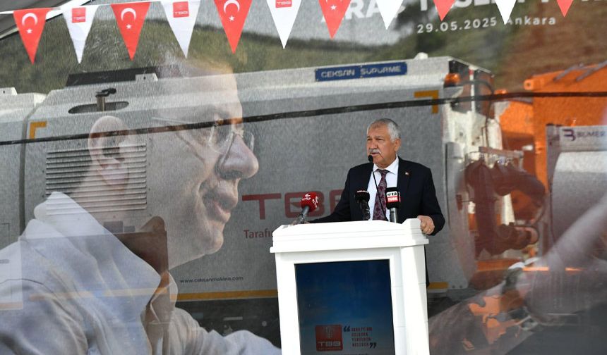 TBB’den Yüreğir Belediyesi’ne İki Çöp Kamyonu Hibesi