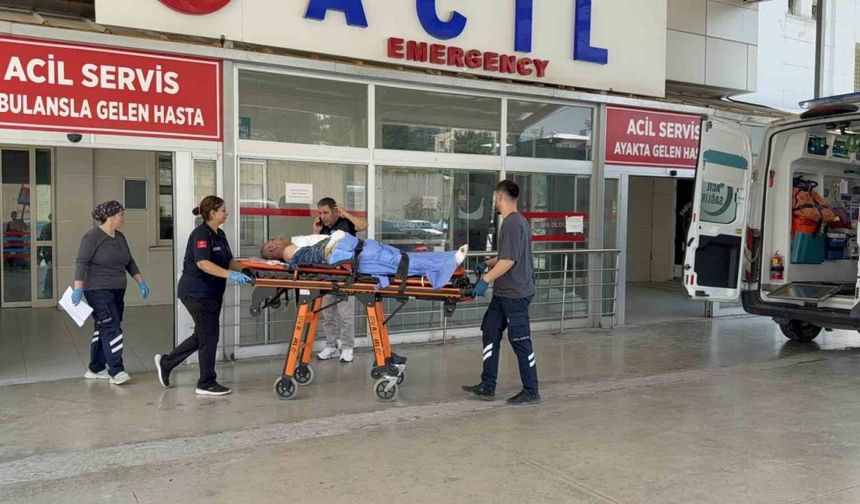 Adana Kozan’da Elektrik Akımına Kapılan Boyacı Yaralandı