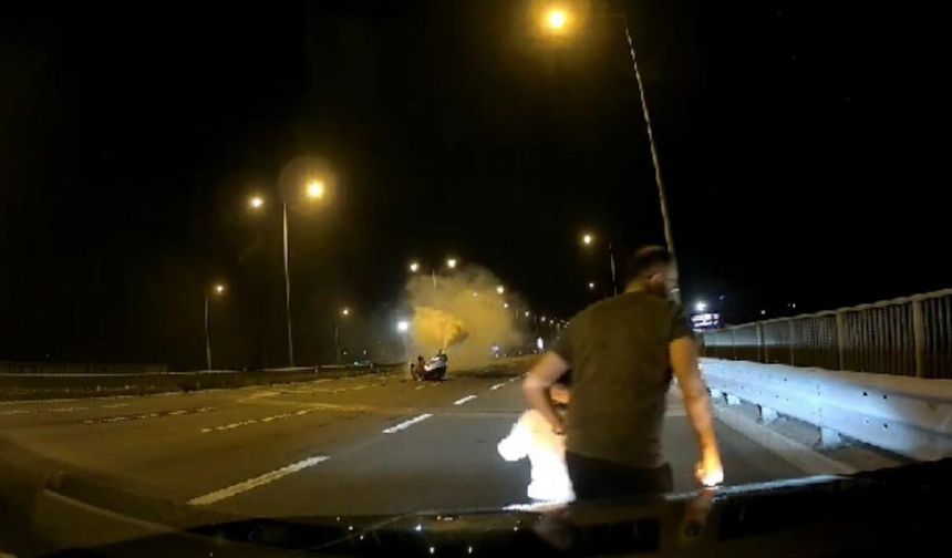 Kazada Yola Savrulan 9 Yaşındaki Çocuğun Tedavisi Sürüyor