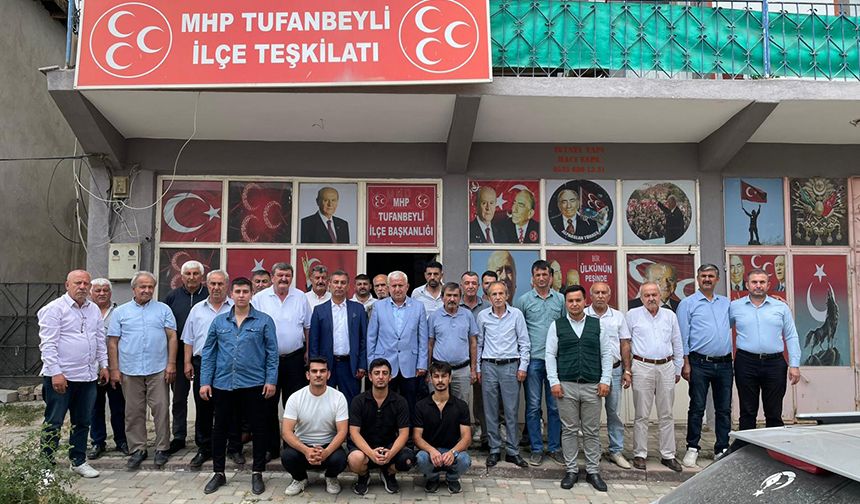Devlet Bahçeli Onayladı: Tufanbeyli MHP’de Yeni Dönem Başladı