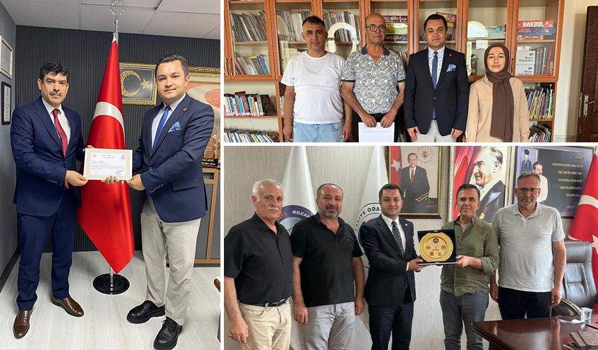 Saimbeyli Kaymakamı Emre Açar’dan Veda Ziyaretleri