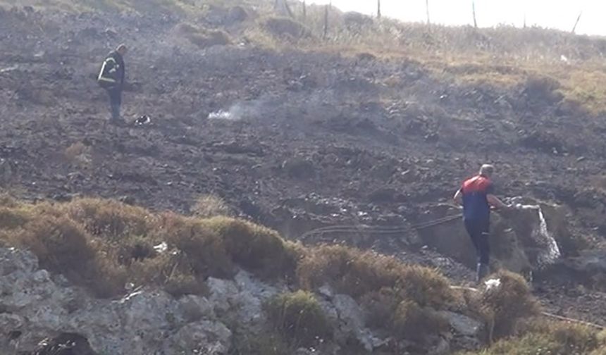 Yangın Rüzgarla Hızla Yayıldı, İtfaiye Kadını Kurtararak Felaketi Önledi