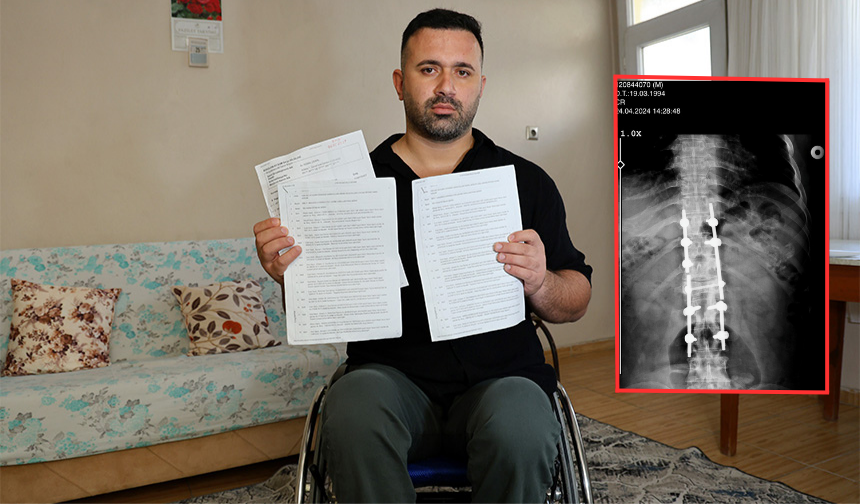 “Sadece Tedavi İstiyorum” Diyen İşçi 6 Yıldır Parasını Alamıyor!