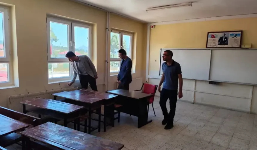 Aladağ Okulları Yeni Döneme Hazır mı? Kaymakamlık İncelemelerde Bulundu