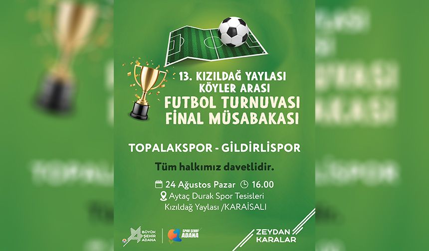 Futbol Tutkunları Kızıldağ’da Buluşuyor! Final İçin Geri Sayım