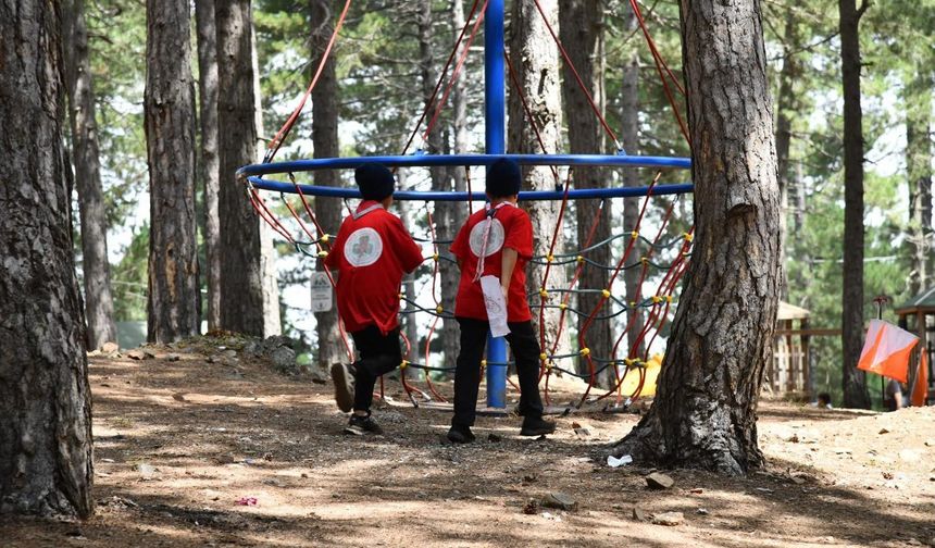 Hem Eğlendiler Hem Yarıştılar! Oryantiring Heyecanı Zorkun'u Sardı