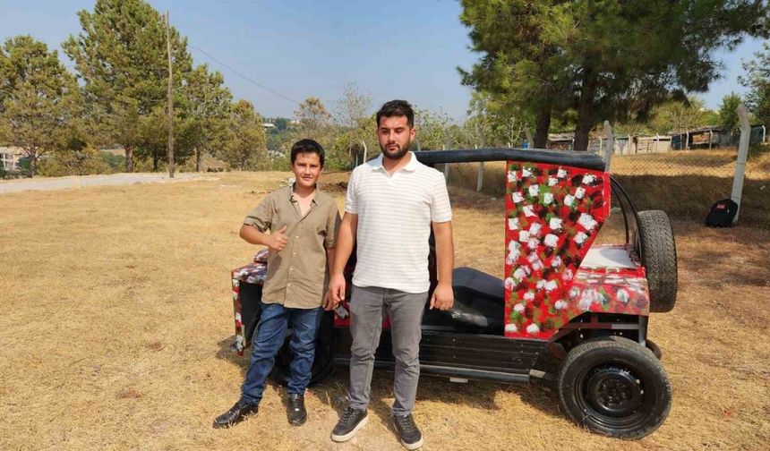 Sosyal Medyada Olay Oldu: 13 Yaşında Off-Road Aracı Yapan Çocuk!