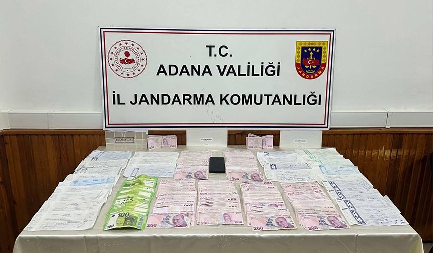 Adana’da Tefecilik Ağını Çökerttiler: 39 Senet ve Yüklü Miktarda Para Ele Geçti