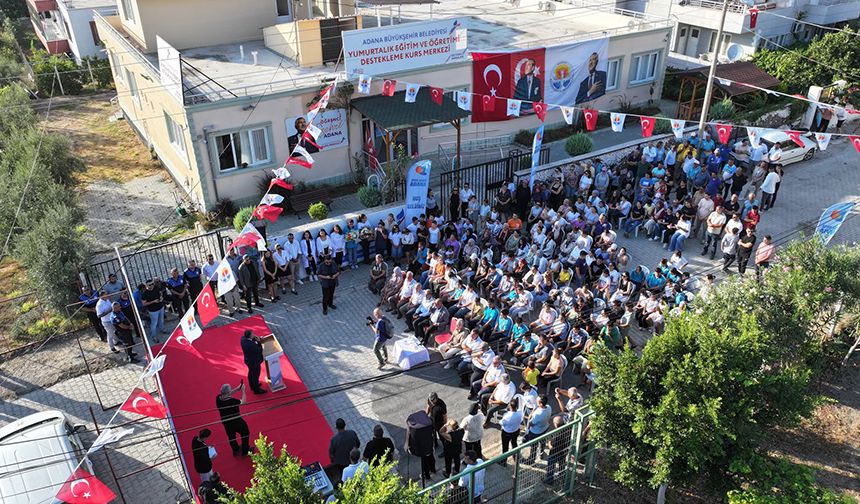 Dar Gelirli Aileler Rahat Nefes Alacak: Yumurtalık’ta Ücretsiz Eğitim Merkezi Hizmete Girdi