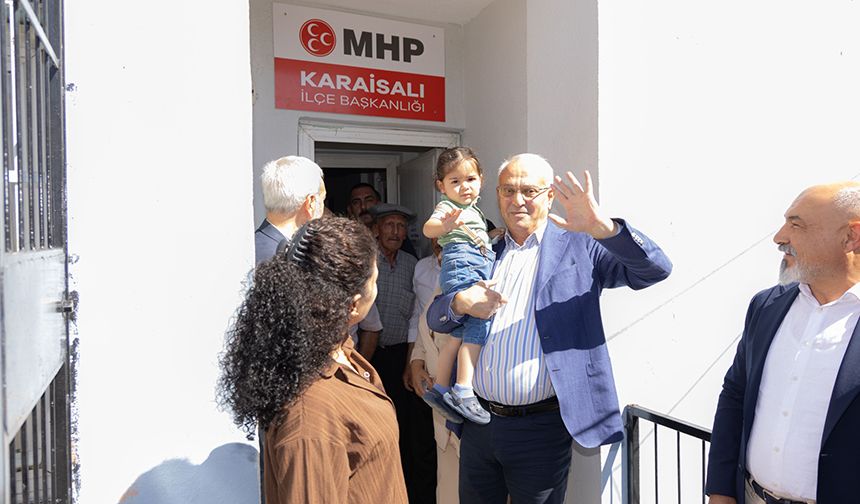Gözler 27 Eylül’de! MHP Adana’dan Karaisalı Çıkarması