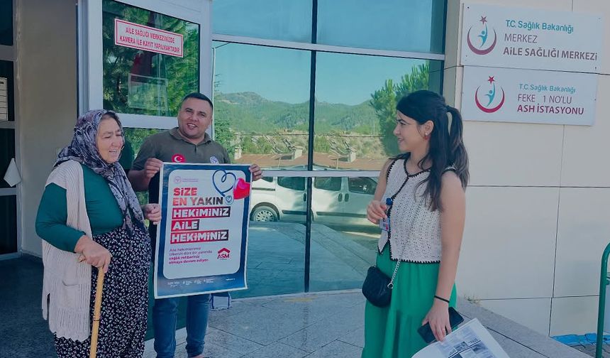 Halk Sağlığı İçin Adım Adım: Feke’de Eğitim Ve Farkındalık Çalışmaları