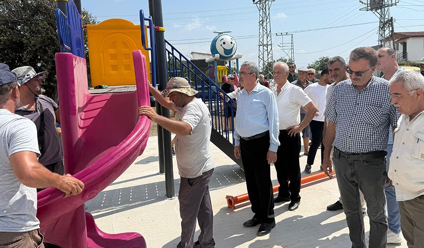 Karataş Belediyesi Bahçe Mahallesi’ne Modern Park Kazandırıyor